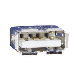 通用子面板，带2个ECF504B-UAB耦合器的图片