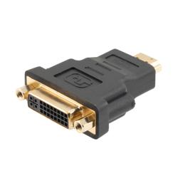 DVI适配器，DVI-D母头/HDMI公头，白的图片