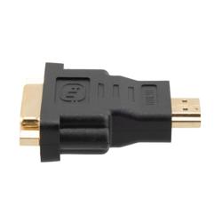 DVI适配器，DVI-D母头/HDMI公头，白的图片