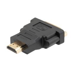 DVI适配器，DVI-D母头/HDMI公头，白的图片