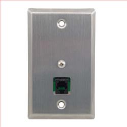 穿板式大功率单线电话/DSL/T1浪涌保护器（避雷器）- RJ11/下压内嵌式接线板的图片