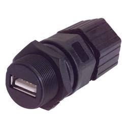 现场安装连接器，防水，用于USB 2.0 A型的图片