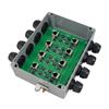 防风雨、多端口10/100 Base-T 24V PoE 5类浪涌保护器（避雷器）  - RJ45插座的图片