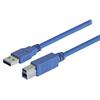USB 3.0 A - B型线缆，1.0米的图片