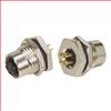 M12 4针母头焊接连接器的图片