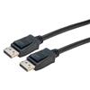 DisplayPort线缆，薄型公头/薄型公头，黑，1米的图片