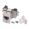 超6类屏蔽免工具Keystone RJ45插座，EIA568A/B的图片