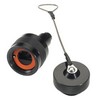 加固型RJ45插头，阳极化抛光，适用于外径为0.19.0in0-0.270in/0.5-0.7cm的线缆，带防尘帽的图片