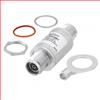4.3-10 F/F RF Surge Protector 698MHz - 2.7GHz DC Block 500W IP67 40kA Surge Filter Low PIM -173 dBc的图片