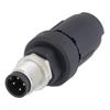 M12 4针A编码现场端接公头连接器，17~20AWG的图片
