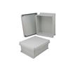 12×10×5英寸（30.5×25.4×12.7厘米）UL®认证工业级NEMA-4X防风雨接线盒，仅接线盒本身，带角部固定螺丝的图片