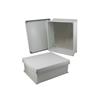 16×14×6英寸（40.6×35.6×15.2厘米）UL®认证NEMA-4X级防风雨接线盒，带铝制安装板和角部固定螺丝的图片