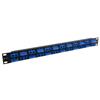 Rack Panel, 48 SC Couplers Single mode-Ceramic Sleeves的图片