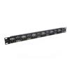 Rack Panel, 48 Metal SC Couplers Multimode-Bronze Sleeves的图片