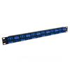 Rack Panel, 48 SC Couplers Multimode-Bronze Sleeves的图片
