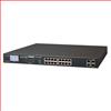 以太网交换机，16个10/100TX 802.3at PoE+端口，2个千兆级TP/SFP Combo端口的图片