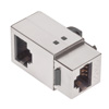 超5类RJ45屏蔽式直角Keystone耦合器（8x8）的图片