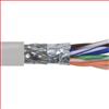 超 5 类,低烟无卤 ,带有编织型箔屏蔽, 4 对绞合,26 AWG, 1,000 ft/305m 线轴包装包装, 灰色的图片