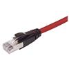 特优型超6类线缆，RJ45/RJ45，红，7英尺（2.1米）的图片