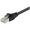 屏蔽6类线缆，RJ45/RJ45，PVC护套，黑，25英尺（7.6米）的图片