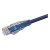 特优型超 5 类 RJ45/RJ45 模制级以太网跳线蓝色10ft / 3.0m的图片