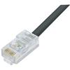 Category 5e Outdoor Patch Cable, RJ45/RJ45, Black, 1.0 ft的图片