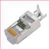 6类屏蔽式水晶头，RJ45（8x8），用于大外径导线的图片
