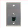 穿板式大功率单线电话/DSL/T1浪涌保护器（避雷器）- RJ11/下压内嵌式接线板的图片